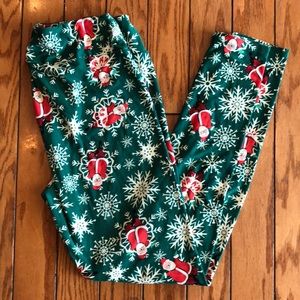 Lularoe Christmas Leggings TC